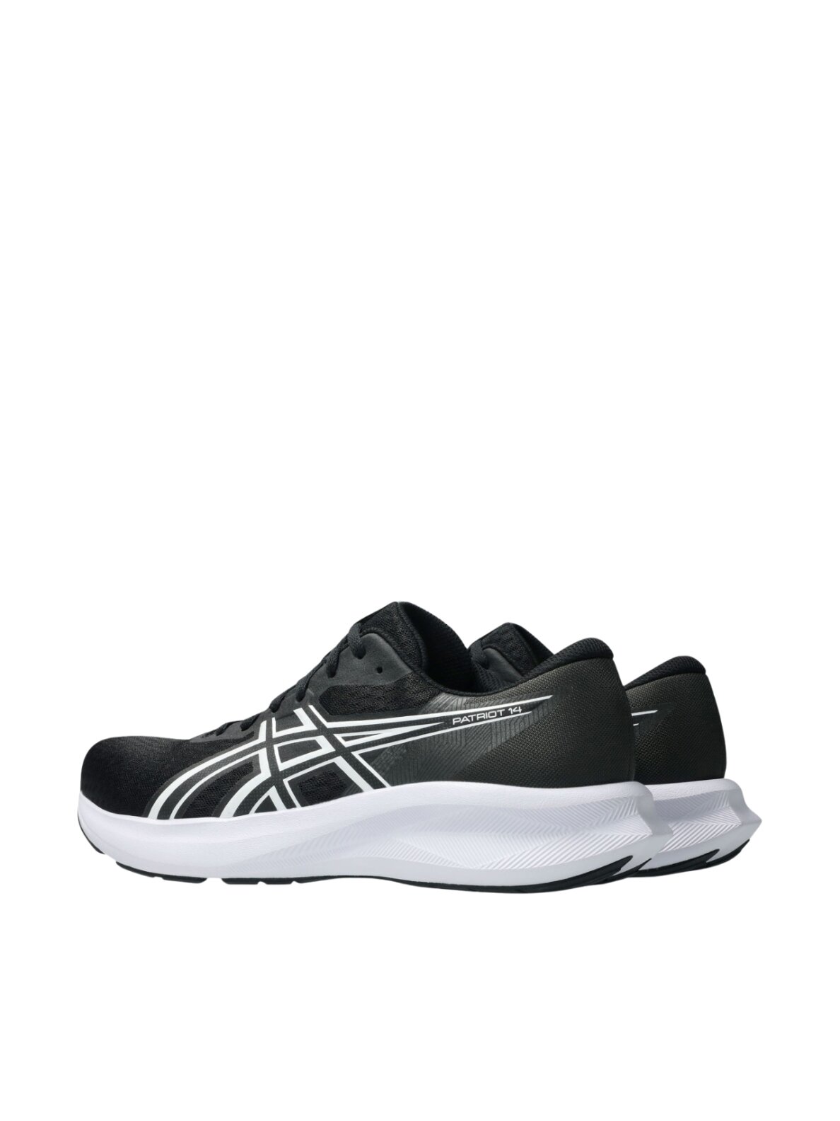 Asics Patriot 14 vyriški bėgimo bateliai, juodi 1011C050 002 2 Asics Patriot 14 vyriški bėgimo bateliai, juodi 1011C050 002 2