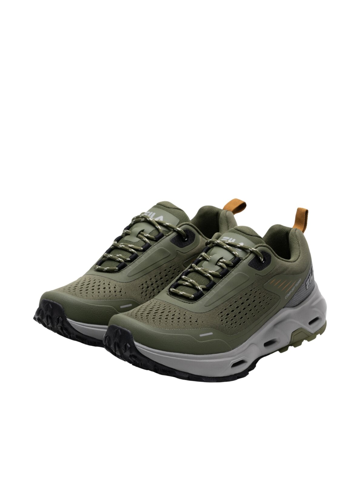 Fila vyriški bateliai Zenoa, alyvuogių spalvos FFM0493 60017 1