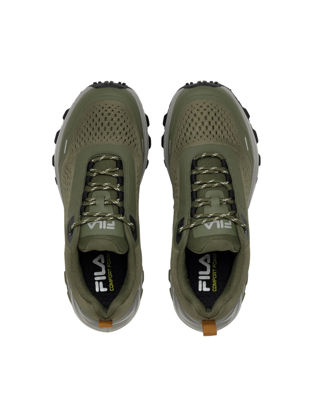 Fila vyriški bateliai Zenoa, alyvuogių spalvos FFM0493 60017 3
