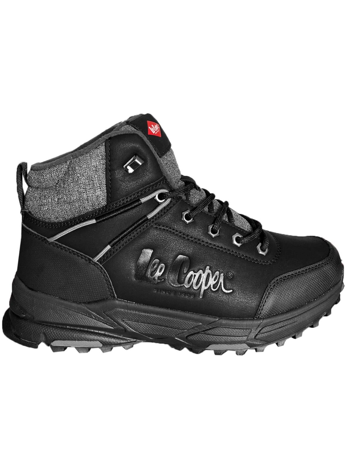 Lee Cooper vyriški batai juodi LCJ-23-01-2036M