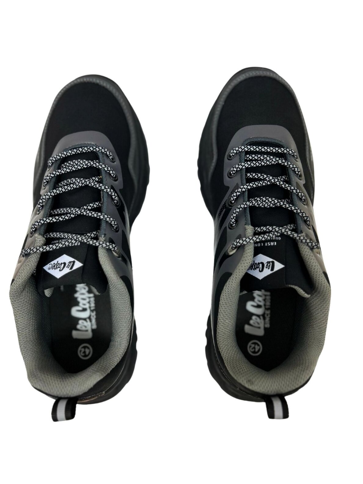 Lee Cooper vyriški batai juodos ir pilkos spalvos LCJ-22-01-1372M 1