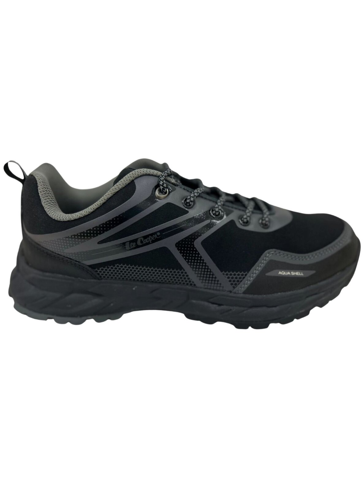 Lee Cooper vyriški batai juodos ir pilkos spalvos LCJ-22-01-1372M Lee Cooper vyriški batai juodos ir pilkos spalvos LCJ-22-01-1372M