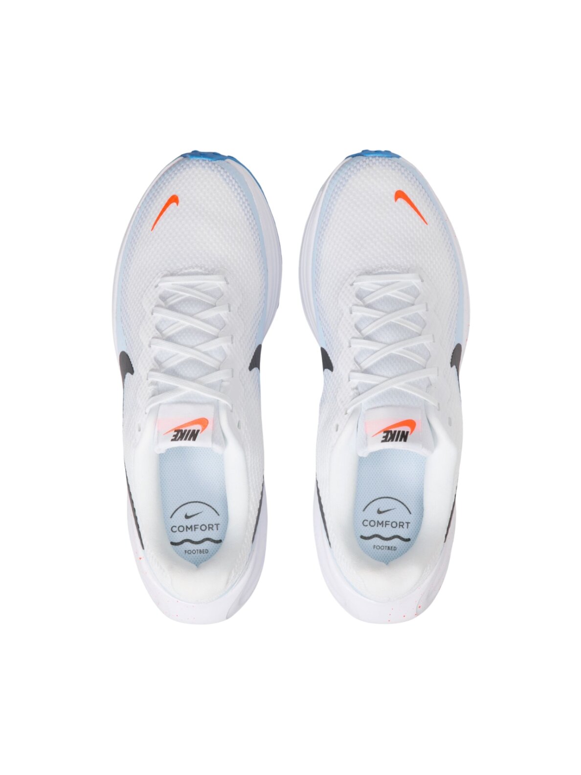 Nike Revolution 8 vyriški batai balti ir mėlyni HJ9198 108 3 Nike Revolution 8 vyriški batai balti ir mėlyni HJ9198 108 3