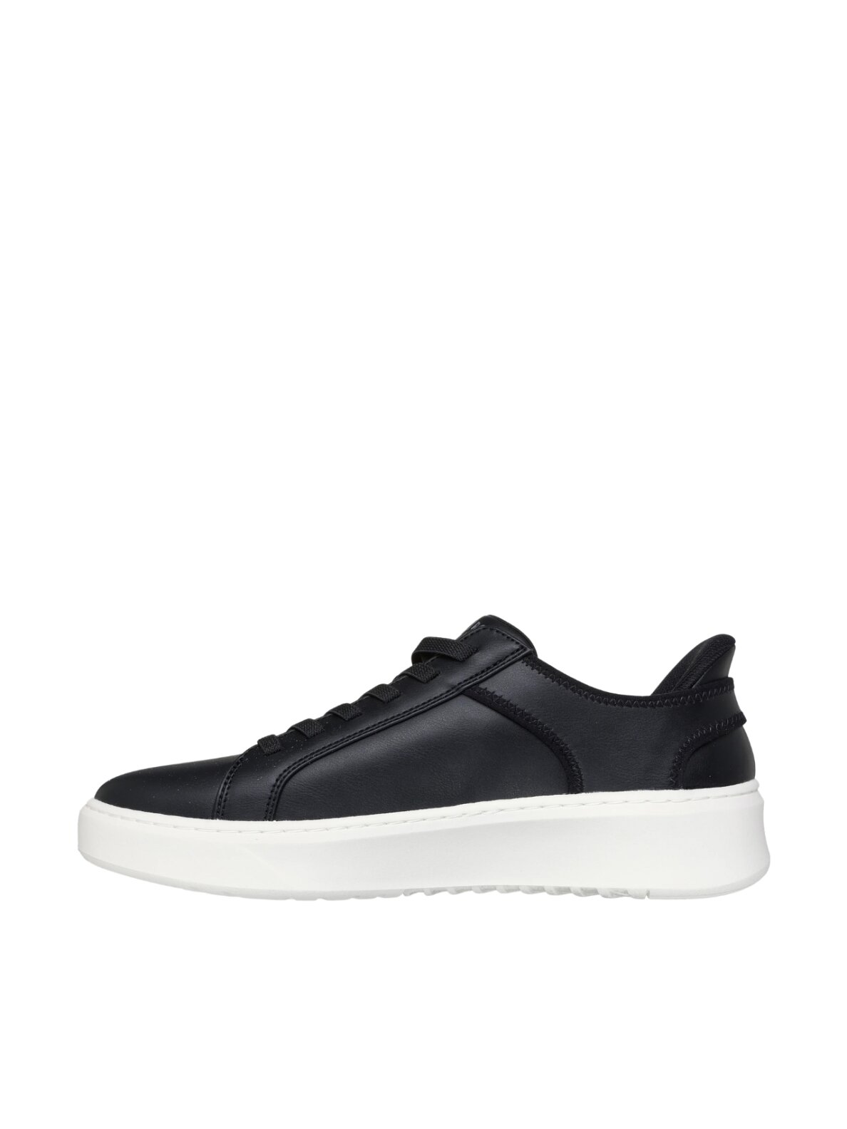 Skechers vyriški laisvalaikio bateliai Court Break Double Vented, juodi, 183177 BLK 3