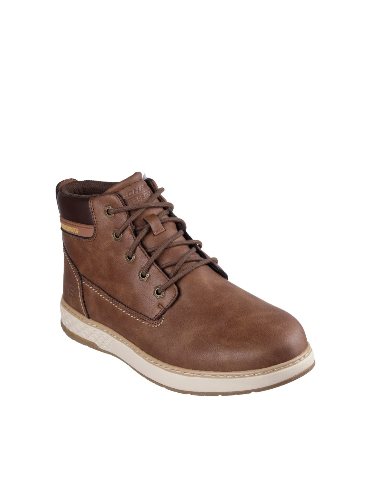 Skechers vyriški batai Garlan Deno rudi 205235 BRN 1