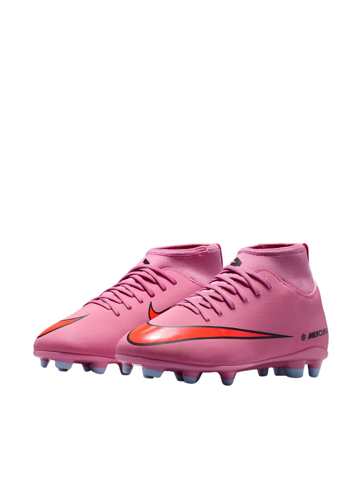 Nike Mercurial Superfly 10 Club FG/MG futbolo bateliai vaikams Raudona 1