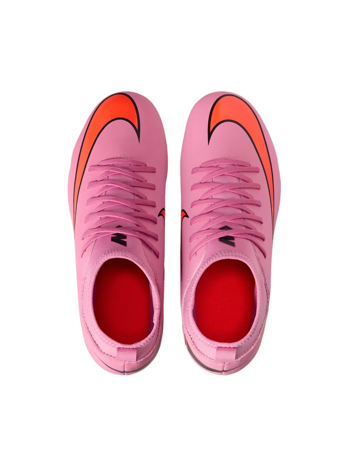 Nike Mercurial Superfly 10 Club FG/MG futbolo bateliai vaikams Raudona 3