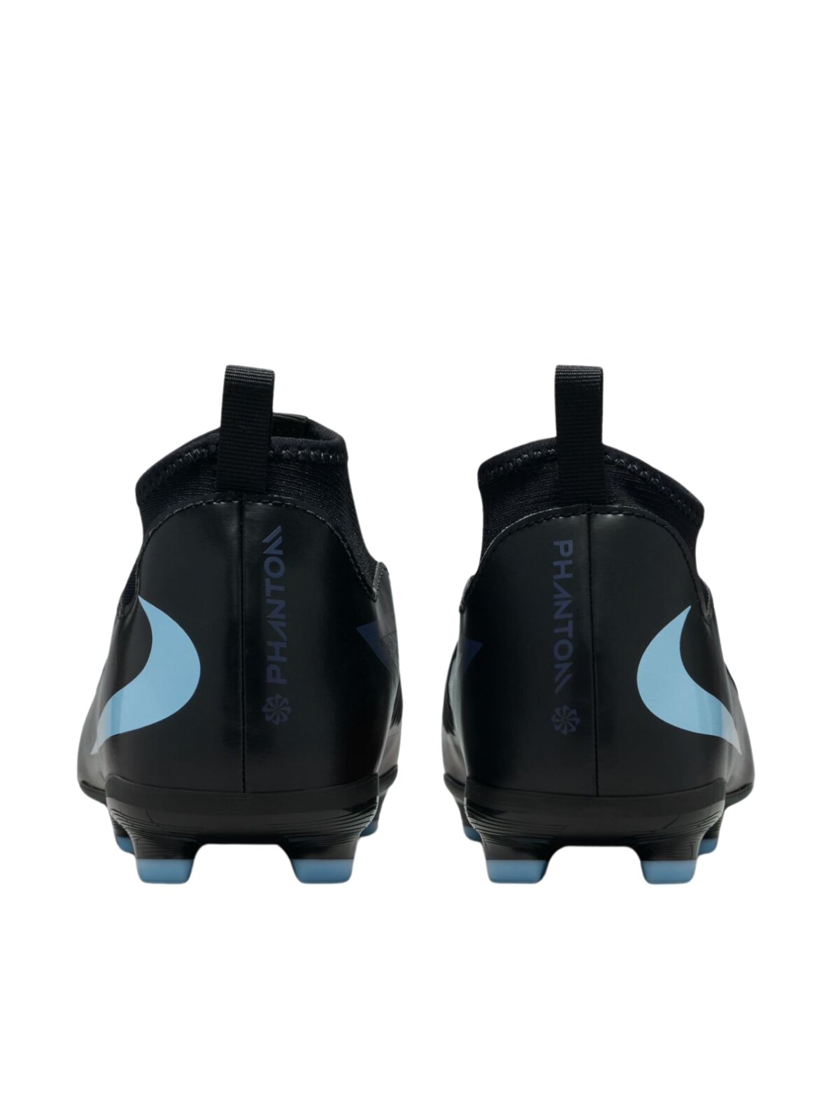Nike Phantom 6 High Academy FG/MG vaikams futbolo bateliai juodi HQ2042 003 2