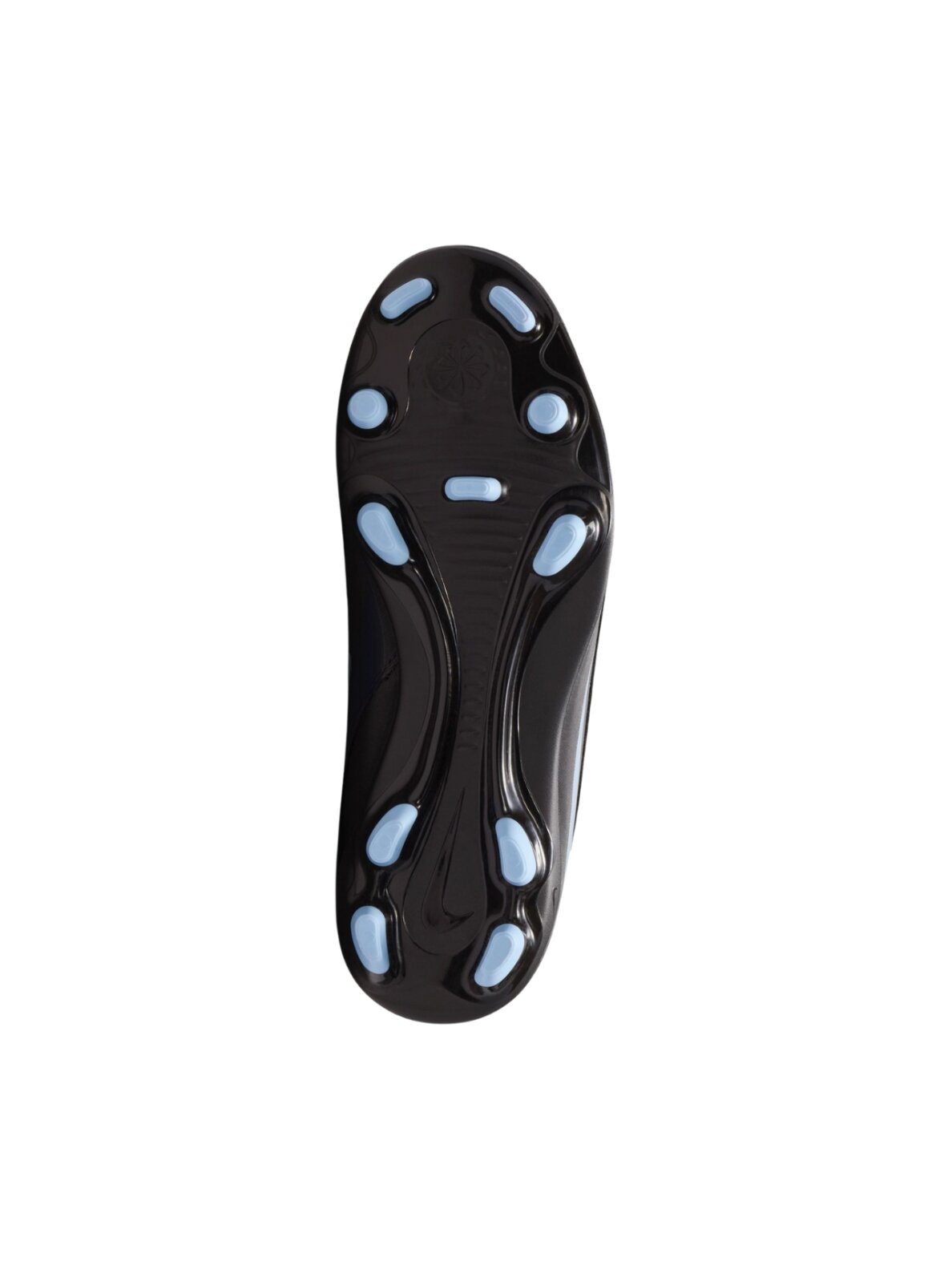 Nike Phantom 6 High Club FG/MG futbolo bateliai vaikams, juodi 5