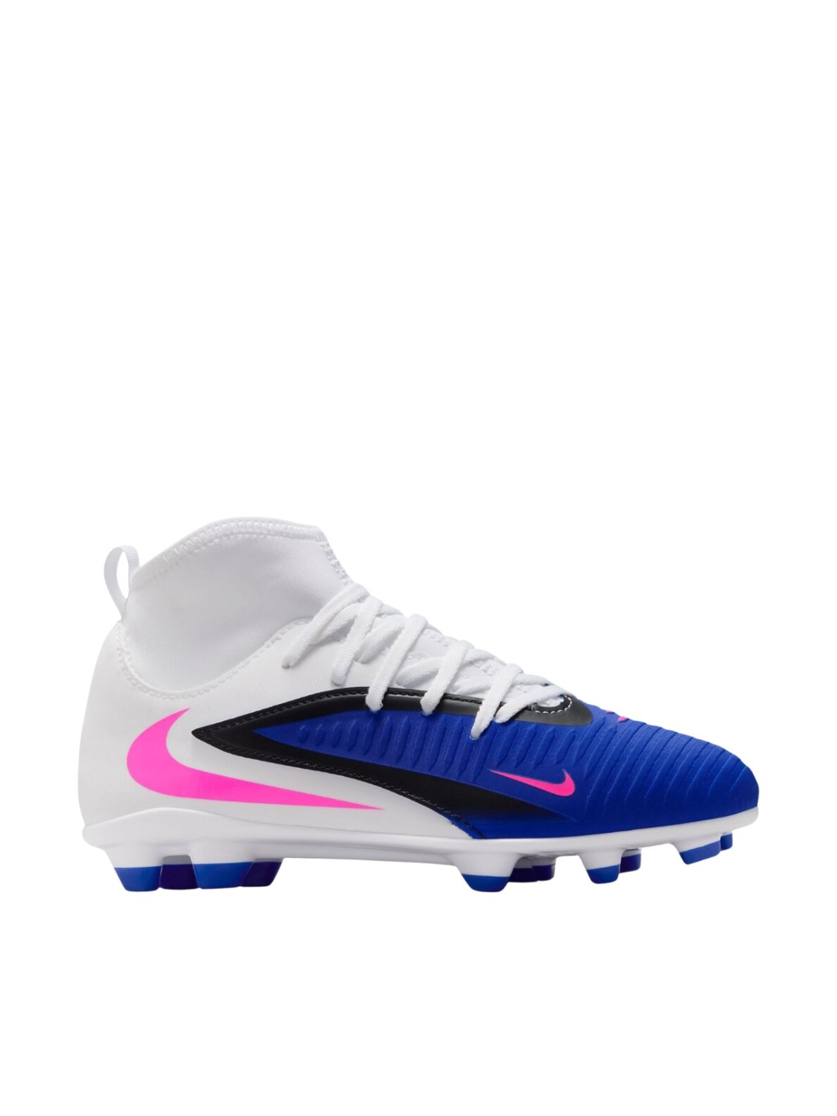 Nike Phantom 6 High Club FG/MG HQ2022 446 vaikiški futbolo bateliai Nike Phantom 6 High Club FG/MG HQ2022 446 vaikiški futbolo bateliai