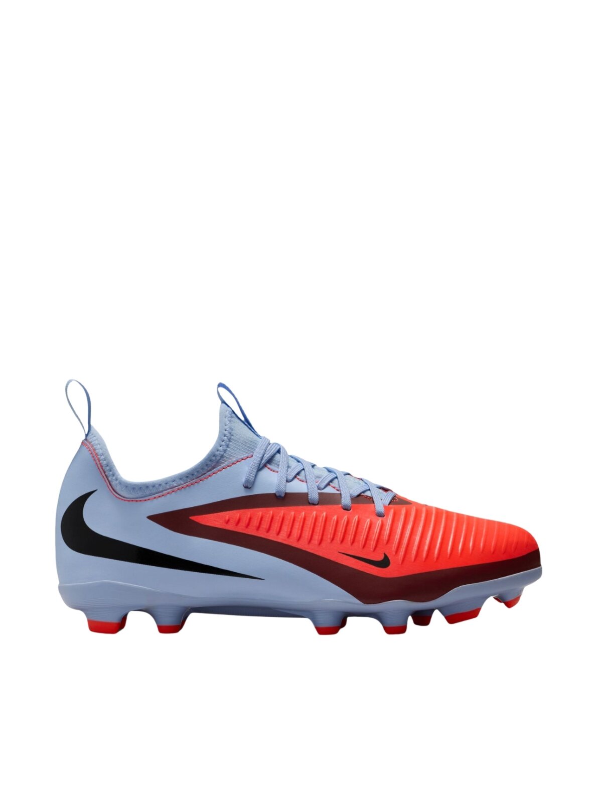 Nike Phantom 6 Low Academy FG/MG HM9203 400 vaikiški futbolo bateliai Nike Phantom 6 Low Academy FG/MG HM9203 400 vaikiški futbolo bateliai