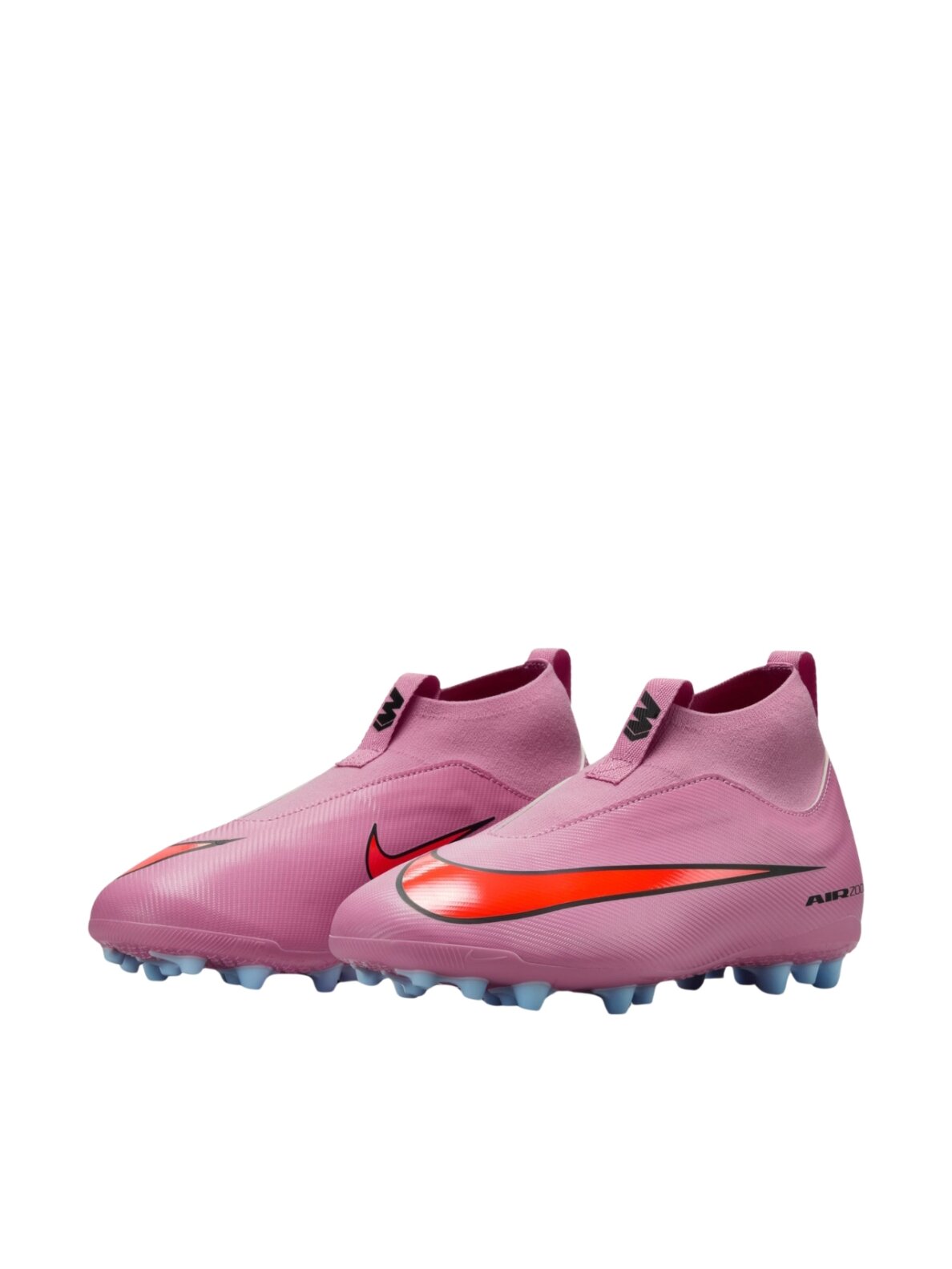 Nike Zoom Mercurial Superfly 10 Academy AG futbolo bateliai vaikams raudoni 1