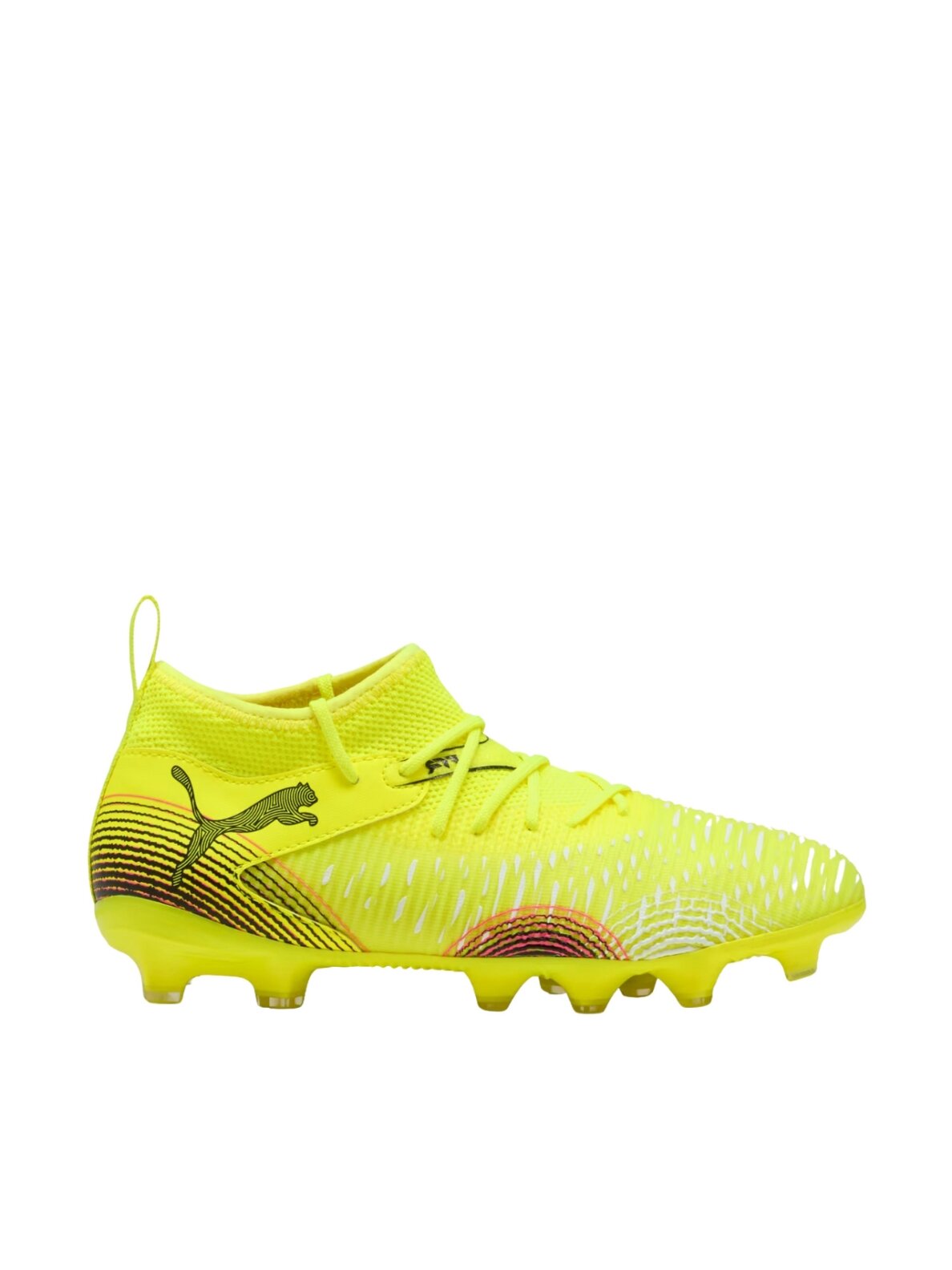 Puma Future 8 Match FG/AG futbolo bateliai vaikams, juodi Puma Future 8 Match FG/AG futbolo bateliai vaikams, juodi