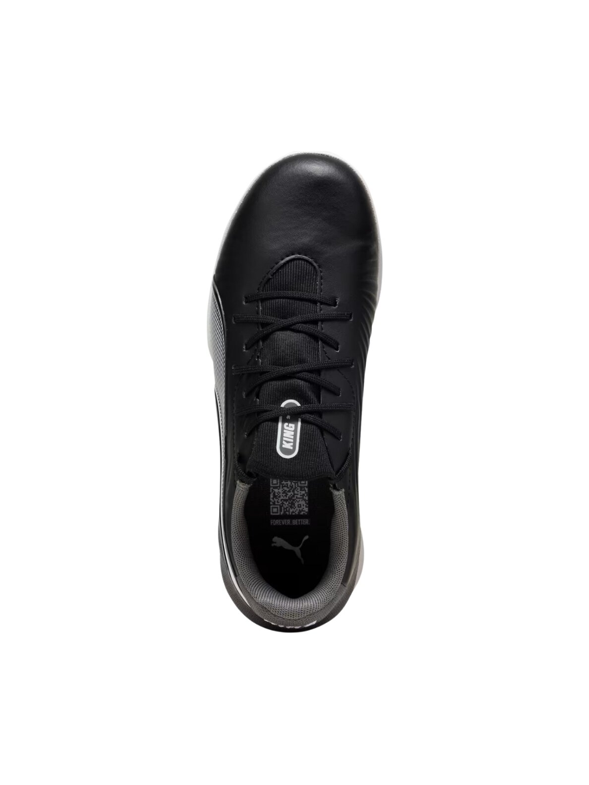 Puma King Match IT futbolo bateliai vaikams juodi 3