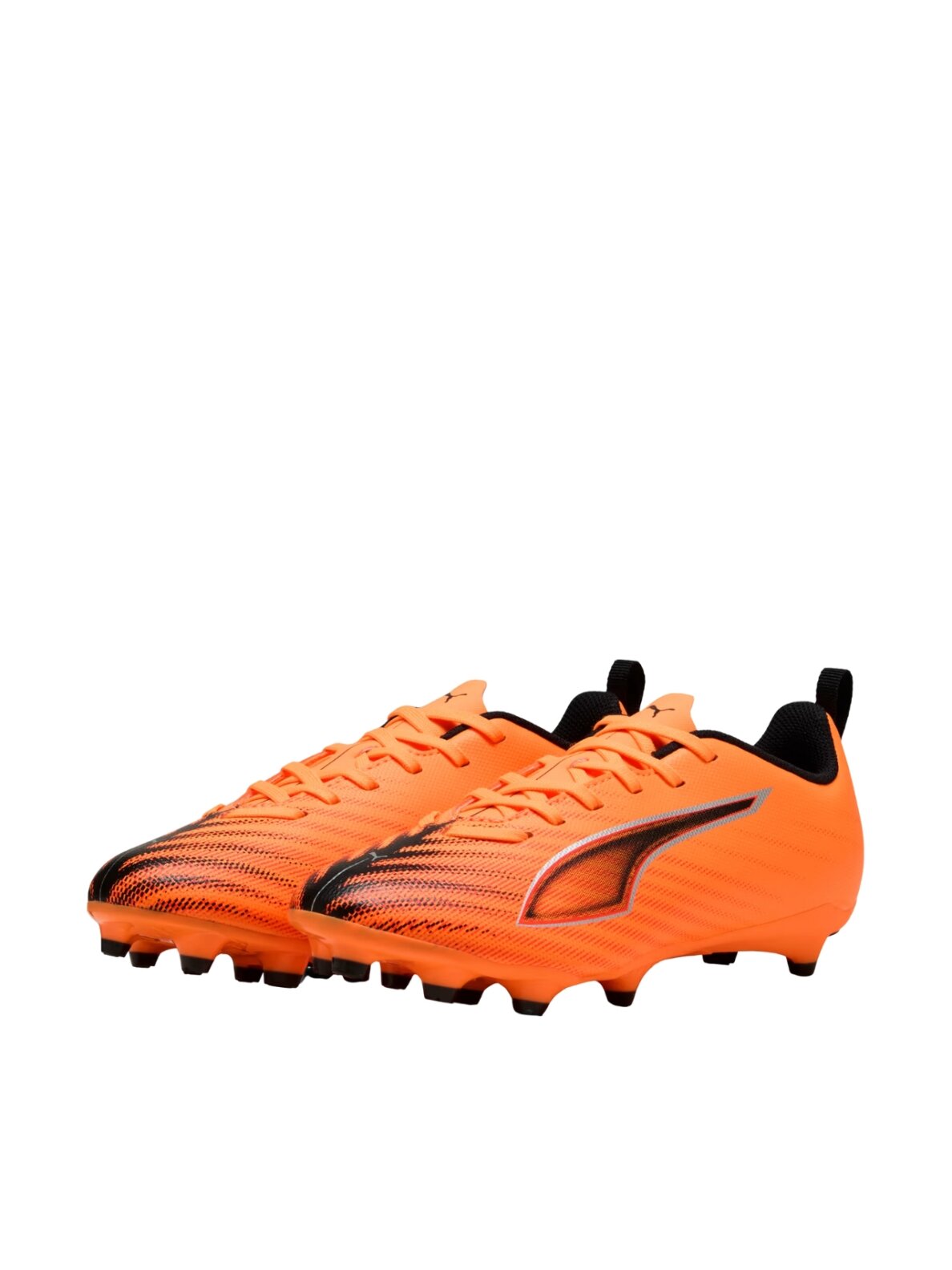 Puma Ultra 6 Play FG/AG Heat Fire futbolo bateliai vaikams oranžiniai 108533 03 1