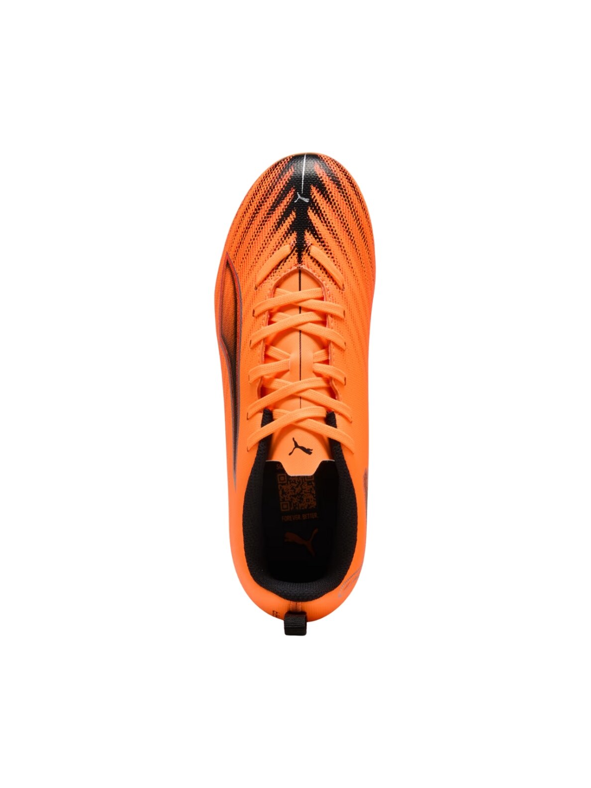Puma Ultra 6 Play FG/AG Heat Fire futbolo bateliai vaikams oranžiniai 108533 03 3