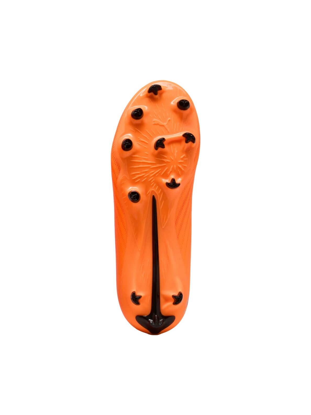 Puma Ultra 6 Play FG/AG Heat Fire futbolo bateliai vaikams oranžiniai 108533 03 5