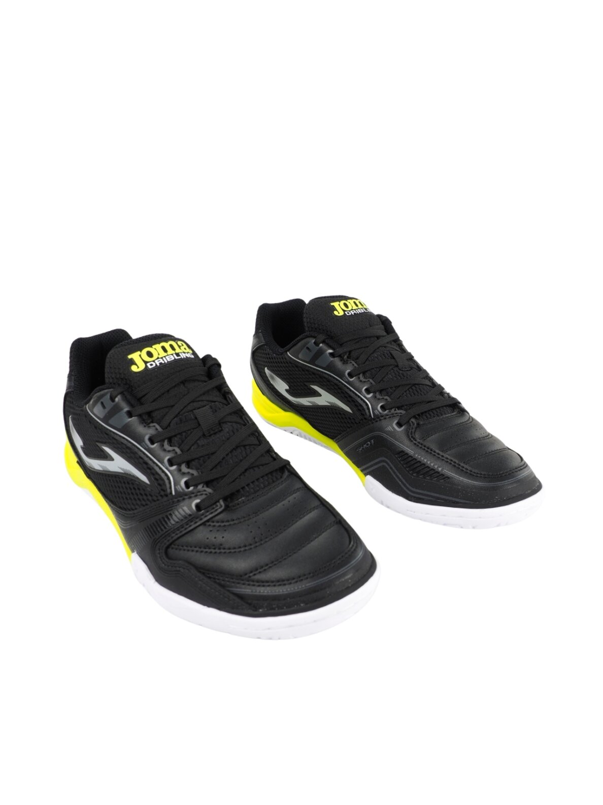 Joma Dribling Indoor 2631 futbolo bateliai vyrams juodi-geltoni DRIS2631IN 1