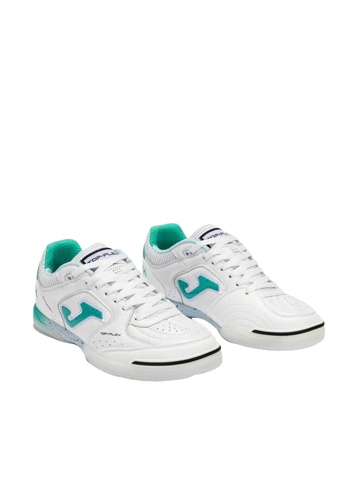 Joma Top Flex 2502 Vidiniai futbolo bateliai balti ir turkio spalvos TOPW2502IN 1 Joma Top Flex 2502 Vidiniai futbolo bateliai balti ir turkio spalvos TOPW2502IN 1