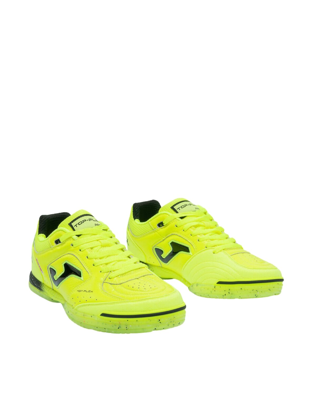 Joma Top Flex Indoor 2609 futbolo bateliai vyrams geltoni fluo 1