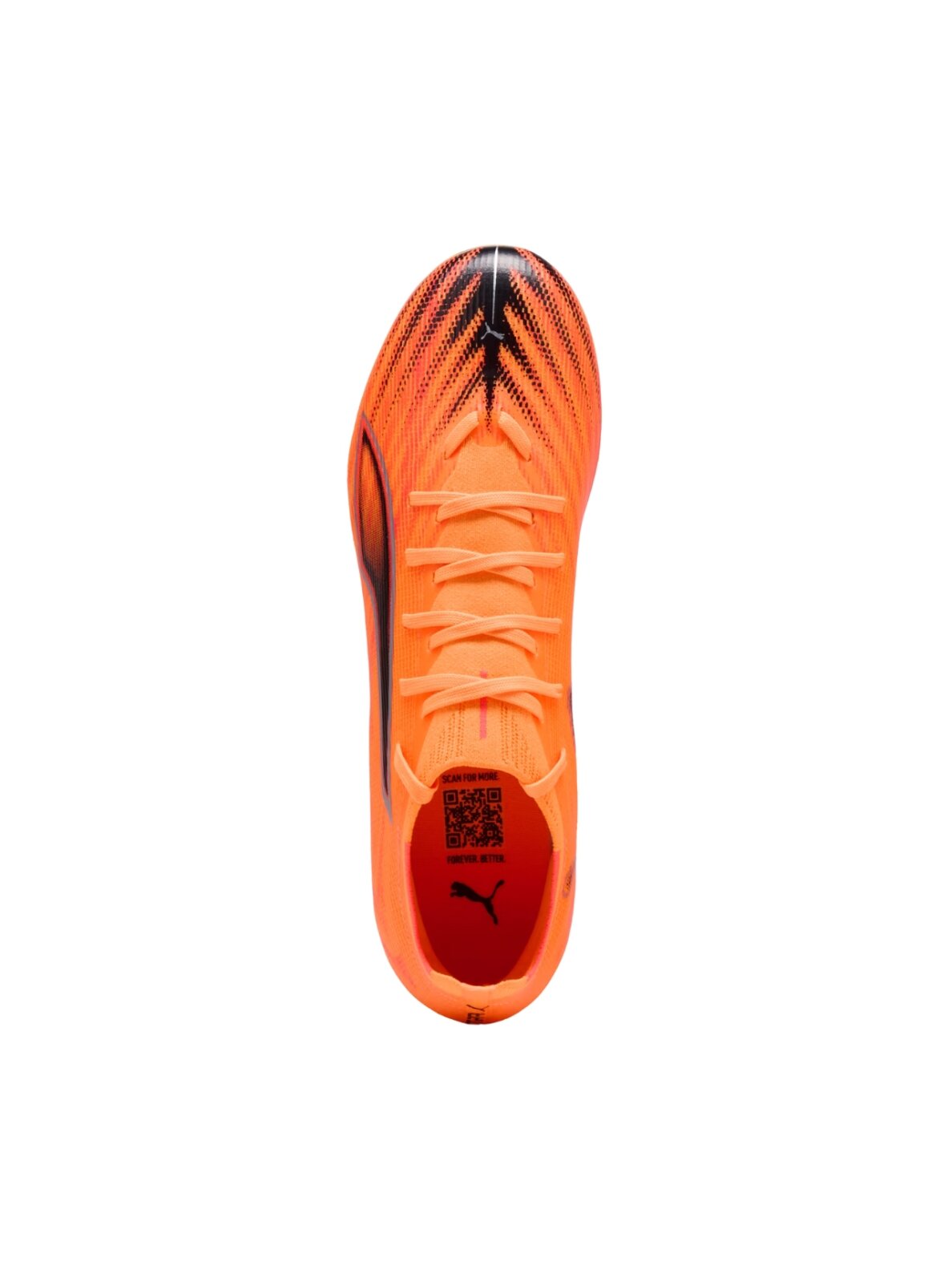 Puma Ultra 6 Match FG/AG Heat Fire futbolo bateliai oranžiniai 108514 03 3 Puma Ultra 6 Match FG/AG Heat Fire futbolo bateliai oranžiniai 108514 03 3
