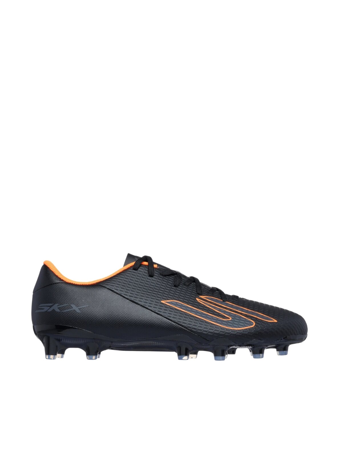 Skechers Academy AG futbolo bateliai juodos ir oranžinės spalvos 252120 BKOR