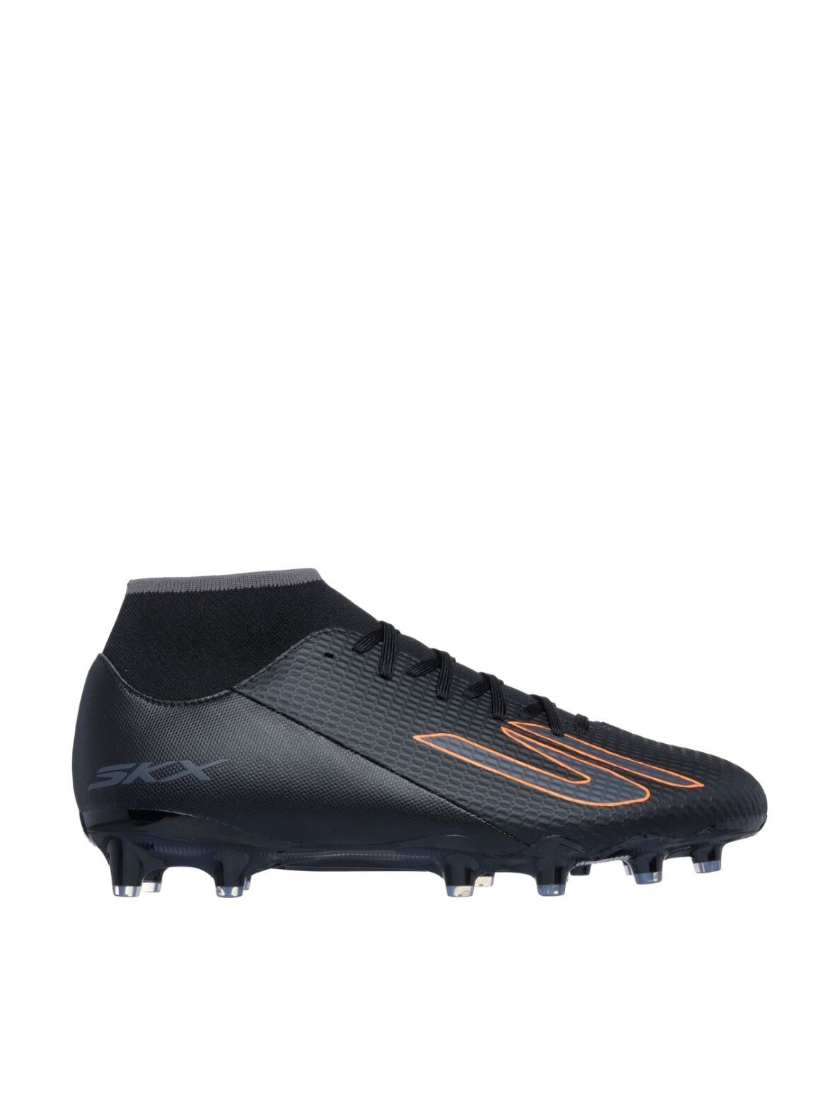 Skechers Academy AG SKX_2 futbolo bateliai juodos ir oranžinės spalvos 252122 BKOR Skechers Academy AG SKX_2 futbolo bateliai juodos ir oranžinės spalvos 252122 BKOR