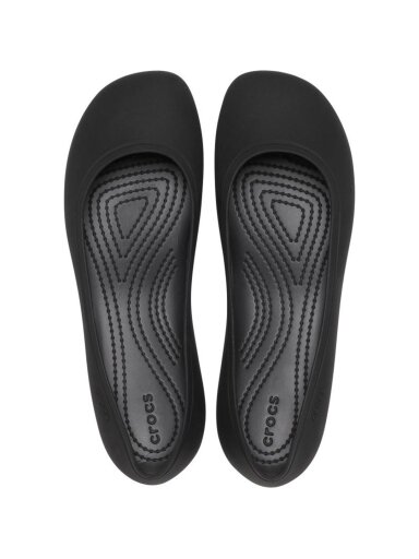 Crocs Brooklyn Flat moteriški batai juodi 209384 001
