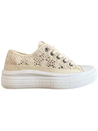 Lee Cooper moteriški batai, smėlio spalvos LCW-23-44-1620LA