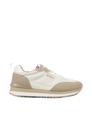 Lee Cooper moteriški batai smėlio ir baltos spalvos LCW-25-03-3376LA