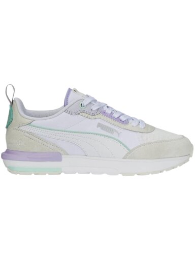 Puma R22 moteriški batai smėlio spalvos-violetinė-balta 383462 25