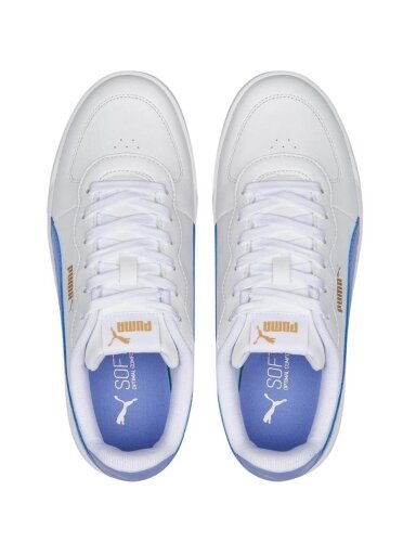 Puma Skye Clean moteriški batai balti ir mėlyni 380147 13