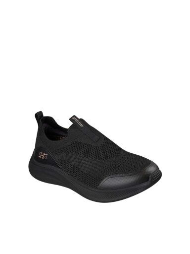 Skechers moteriški laisvalaikio bateliai Bobs Moda Flex Chill Dawn, juodi, 117734 BBK