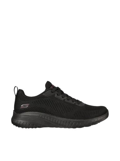 Skechers moteriški laisvalaikio bateliai Bobs Squad Chaos Off, juodi, 117209 BBK