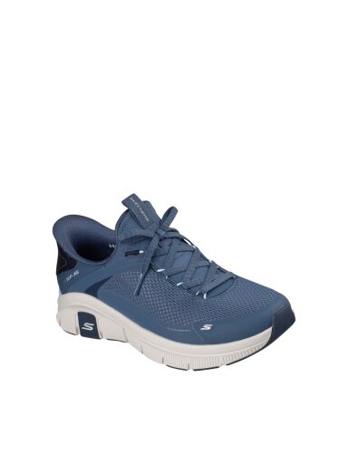 Skechers moteriški laisvalaikio bateliai Relaxed Fit Flex, tamsiai mėlyni, 150892 NVY