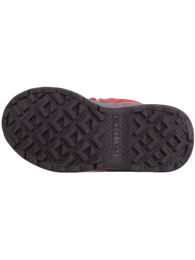 Kappa Vipos Tex vaikiški batai raudonos ir juodos spalvos 260902K 2011 m