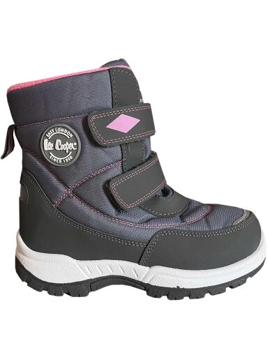 Lee Cooper vaikiški batai pilki LCJ-23-44-1993K