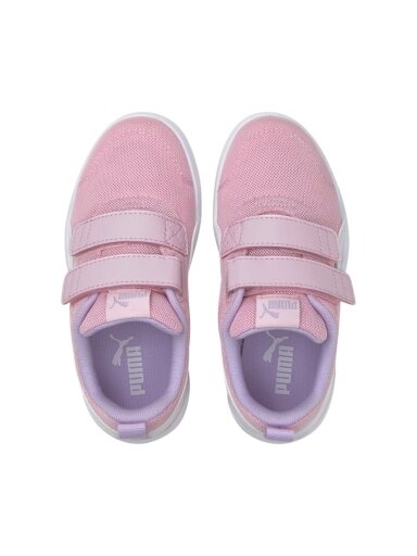 Puma Courtflex v2 tinkliniai vaikiški batai, rožiniai 371758 08