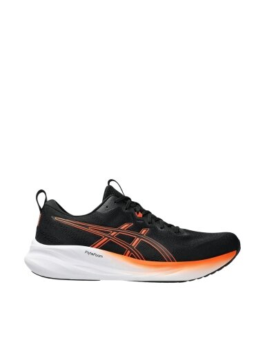 Asics Gel-Pulse 16 vyriški bėgimo bateliai, juodi ir oranžiniai 1011B962 001
