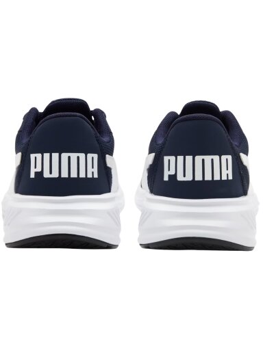Puma Night Runner V2 vyriški bėgimo bateliai tamsiai mėlyni ir balti 379257 03