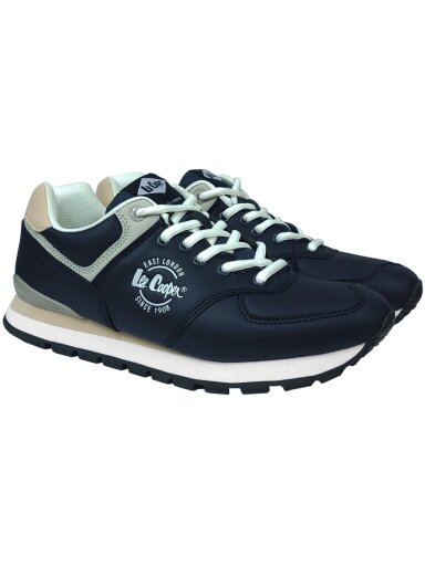 Lee Cooper vyriški batai, juodi ir tamsiai mėlyni LCJ-23-31-3075M