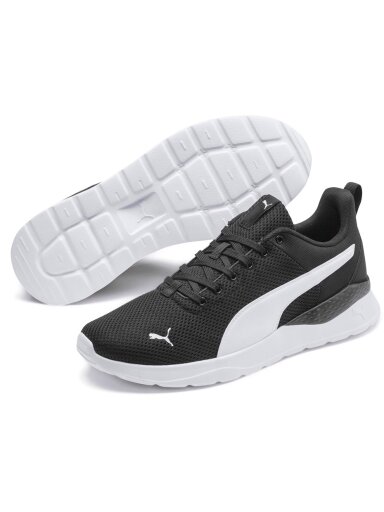 Puma Anzarun Lite vyriški batai juodos ir baltos spalvos 371128 02