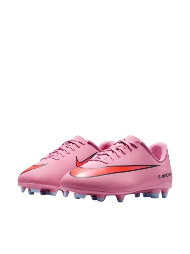 Nike Mercurial Vapor 16 Club FG/MG FQ8286 600 vaikiški futbolo bateliai