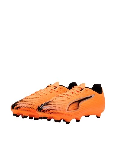 Puma Ultra 6 Play FG/AG Heat Fire futbolo bateliai oranžiniai 108532 03