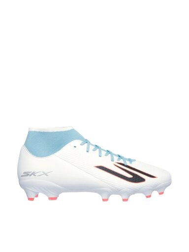 Skechers High Academy Gold FG futbolo bateliai balti 252118 WTQP