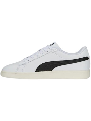 Puma Smash 3.0 L batai balti ir juodi 390987 03
