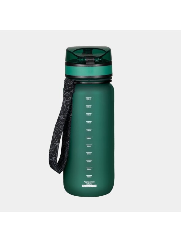 Alpinus Trysil tritan buteliukas 650 ml buteliukas žalias UZ11056 6 Alpinus Trysil tritan buteliukas 650 ml buteliukas žalias UZ11056 6