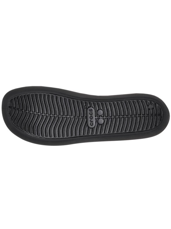 Crocs Brooklyn Flat moteriški batai juodi 209384 001 3