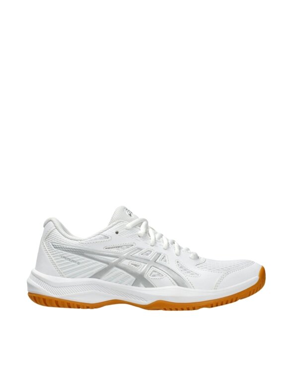 Asics Upcourt 6 moteriški tinklinio bateliai 1072A107 100 Asics Upcourt 6 moteriški tinklinio bateliai 1072A107 100