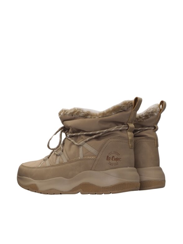 Lee Cooper moteriški batai, smėlio spalvos LCJ-24-03-3062LA 2